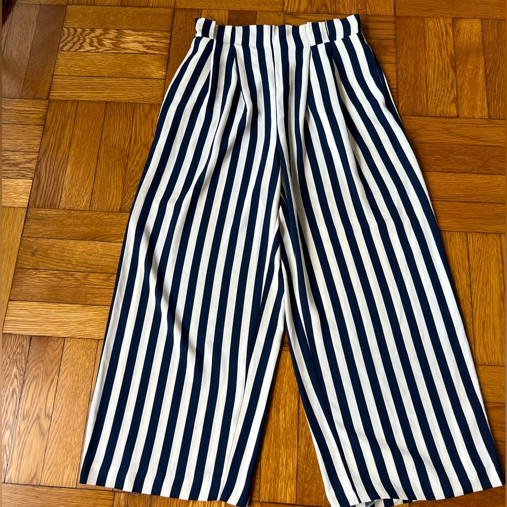 Zara Ankle Striped Pants